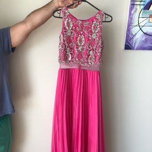 Pink dress